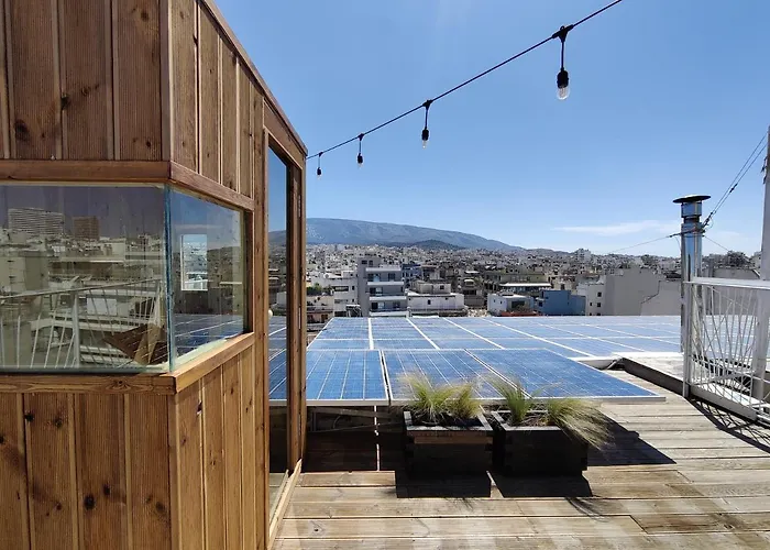 Unique Solar Penthouse With Jacuzzi And Sauna In Central Athens